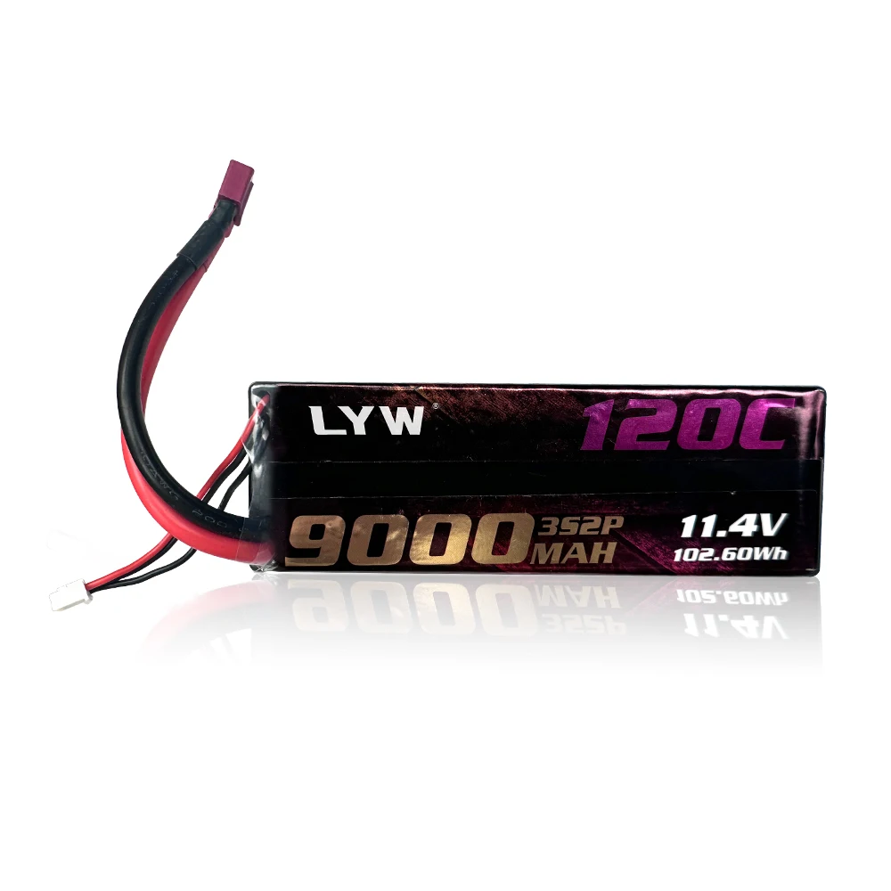 Factory Supply High Energy Density Receiver 6s 22.2V 9000/6000/5200//3700mah 120C For RC model aircraft FPV Lipo Drone Battery