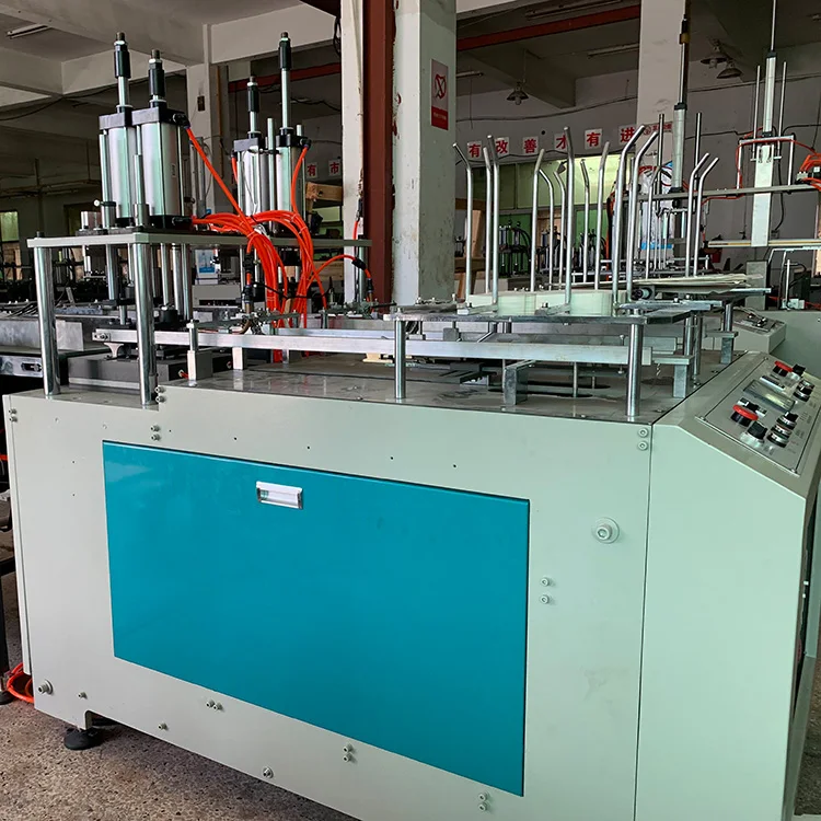 
Automatic Eight-Corner Paper Meal Box Forming Machine 