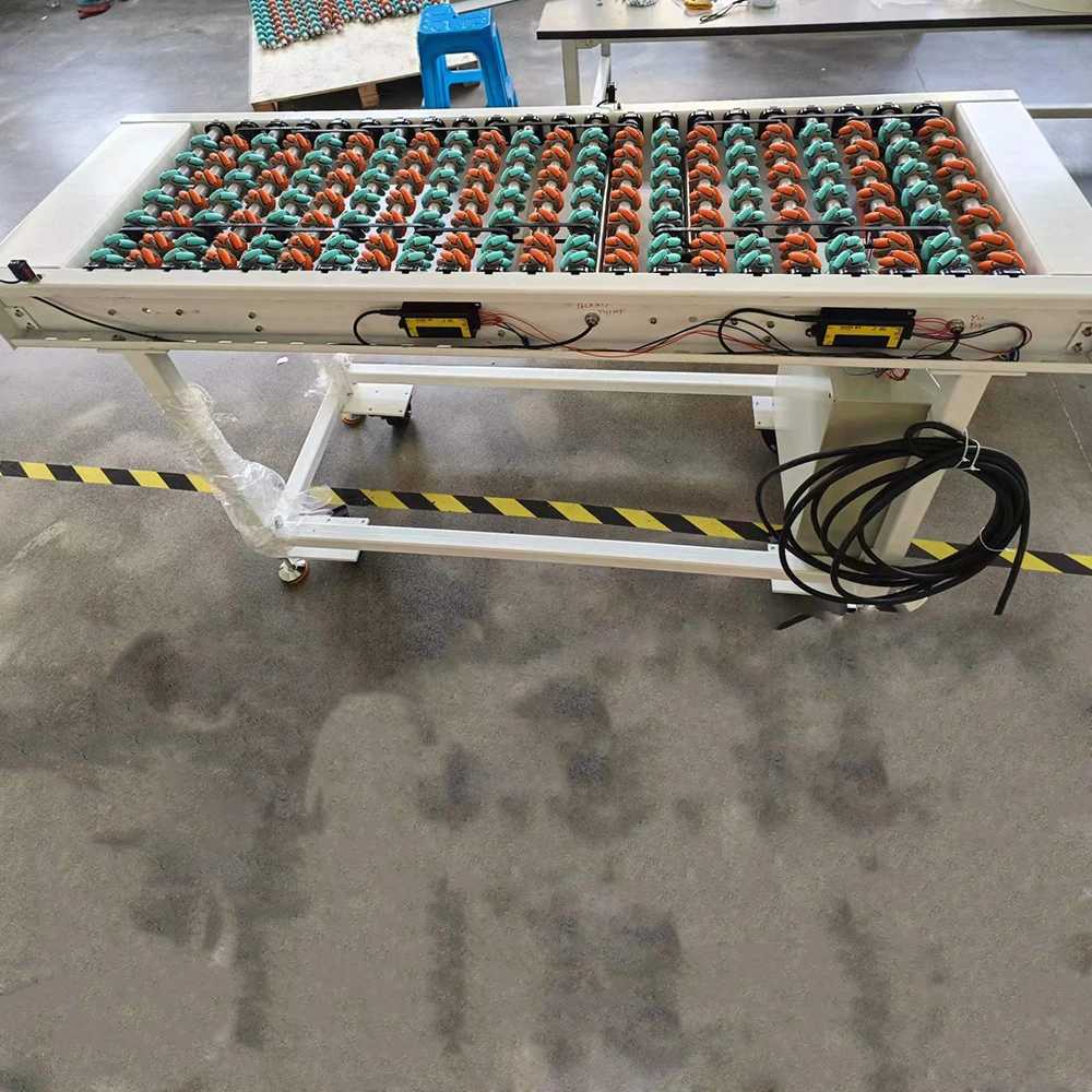 Mecanum wheel conveyor  Mecanum wheel transfer
