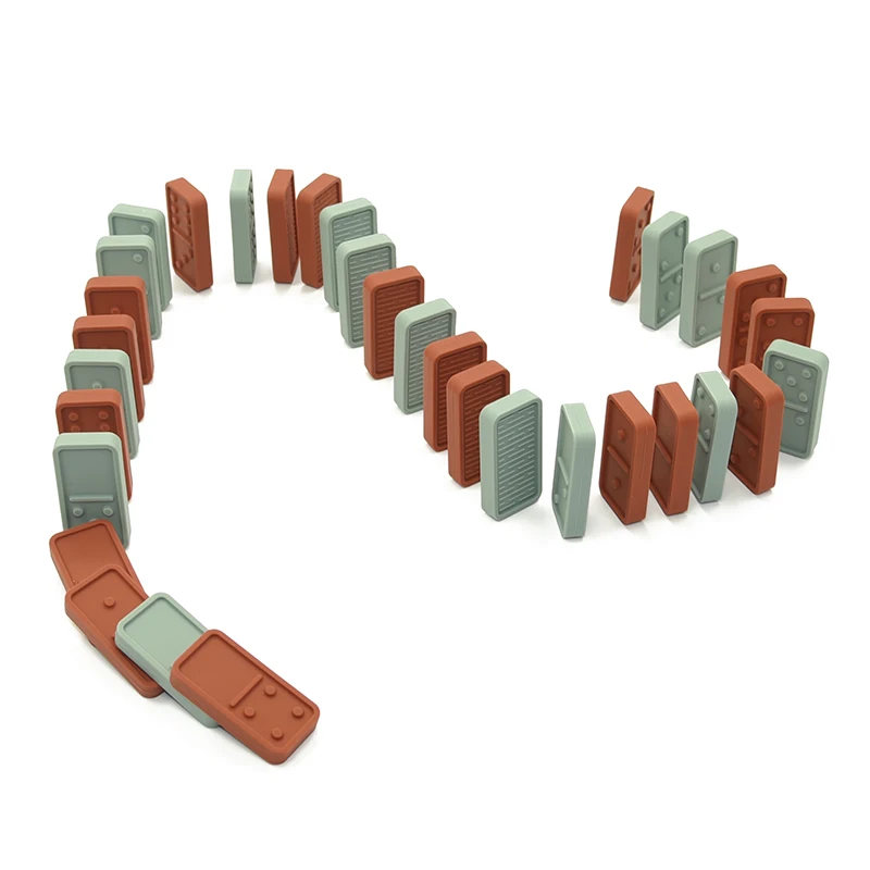 Wholesale Silicone Dominoes Professional Custom Domino Set