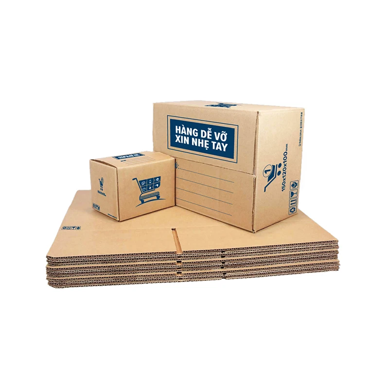 Single wall double wall  cardboard packaging mailer moving box corrugated shipping carton