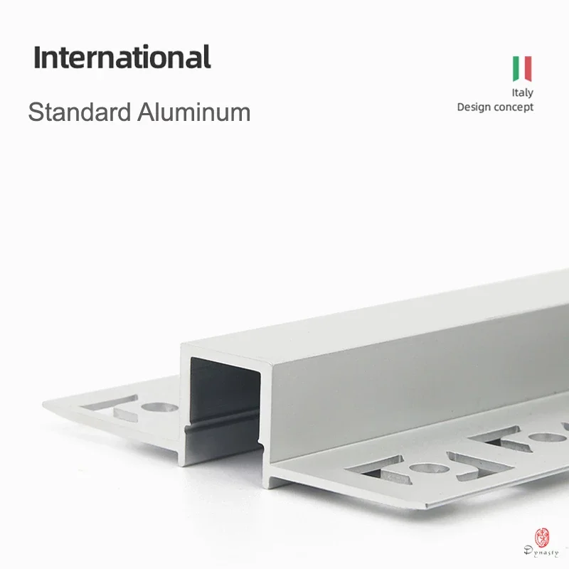 Cabinet Led Strip Light Embedded 3500k Concealed Lamp Slot U-shaped Aluminum Alloy Led Strip Light Aluminium Profile Light Strip