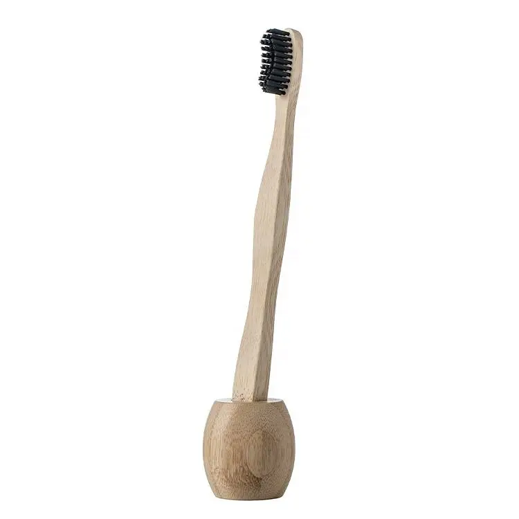Dental Oral Care Toothbrush Natural Bamboo Tooth Brush Set Soft Bristle Charcoal Teeth Eco Bamboo Toothbrushes for Hotel