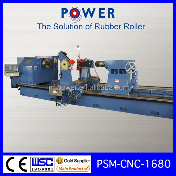 High Precision Best Quality Rubber Roll Roller Groove Cutting Machine Hot Sale