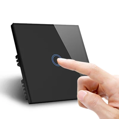 Smart Switch Alexa Touch Control EU and UK Standard 1 Gang Touch Smart Switch