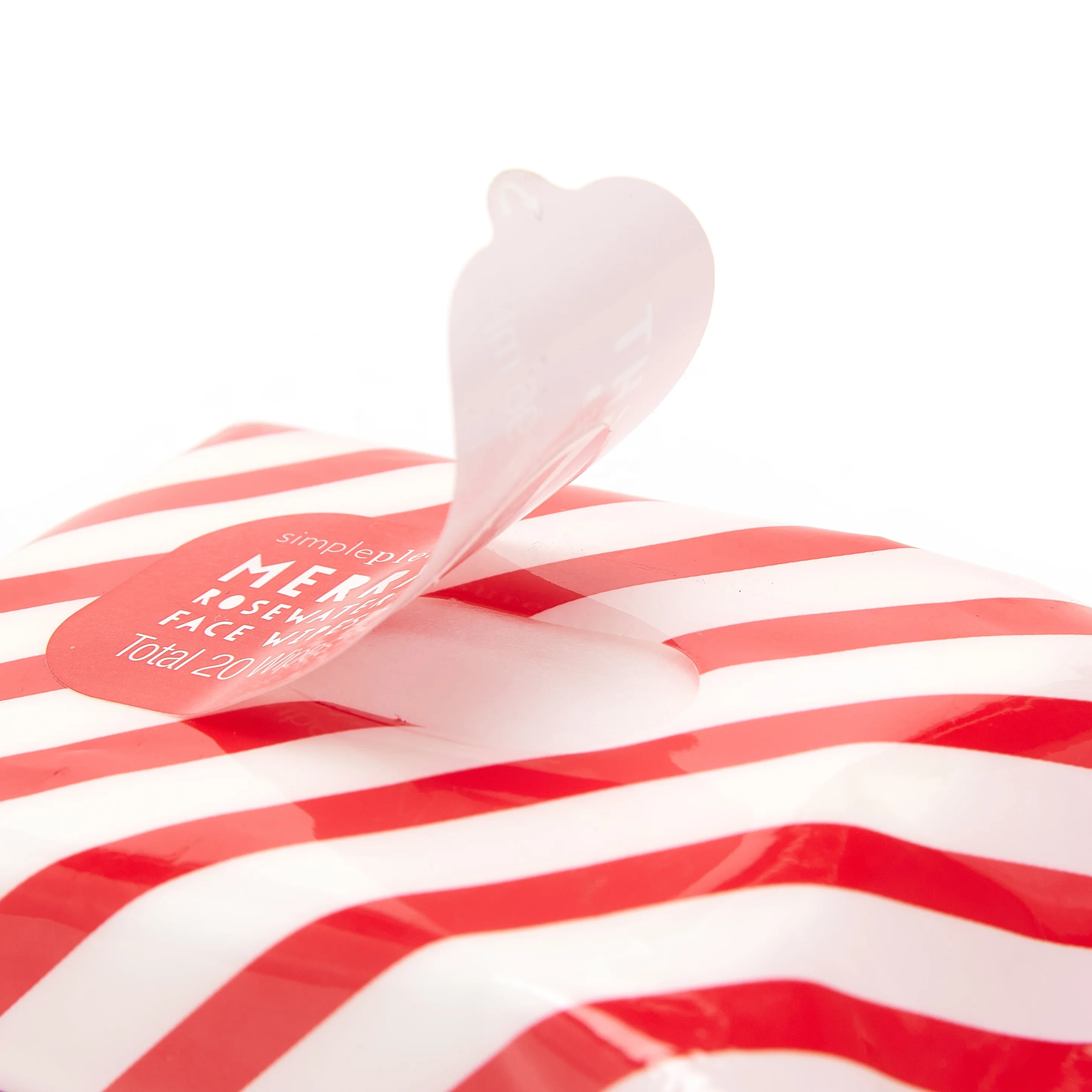 BaoJia adult wipes with aloe adult wet wipes cleansing wet tissues facial 20 wipes organic RoseWater Scented