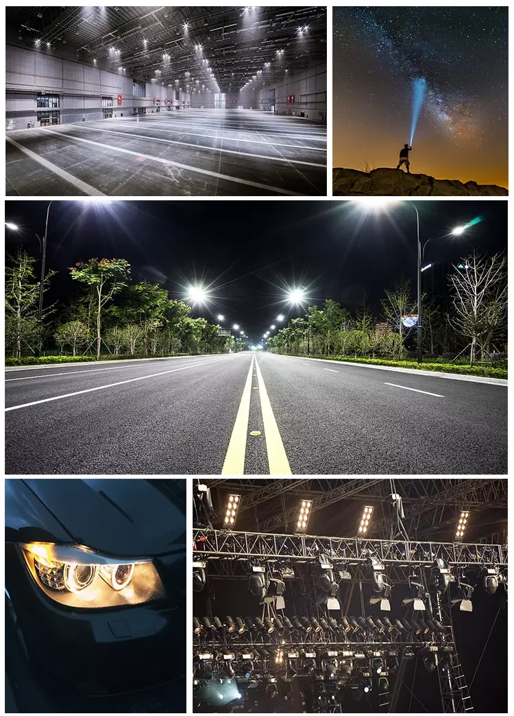 GMKJ high luminous high power 1W 3W white color 3535 SMD led sanan chip led diode for portable lighting and landscape lighting