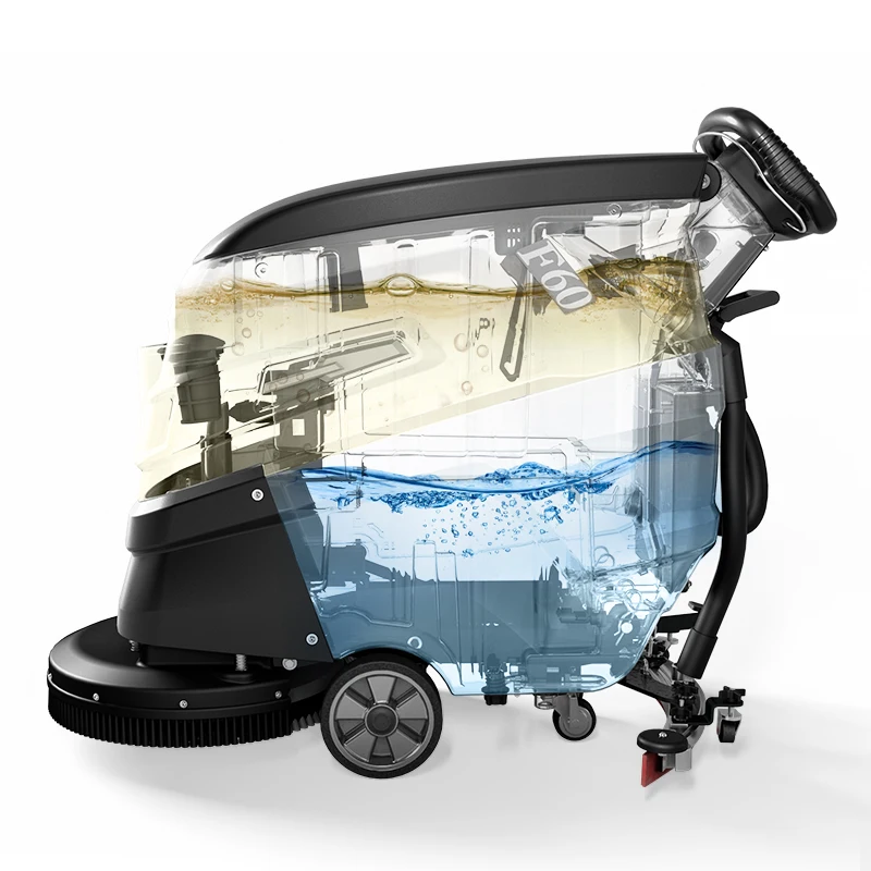 Concrete Floor Cleaning Machine Self-propelled  Electric Floor Cleaning Machine Hotel Cleaning Equipment Floor Scrubber