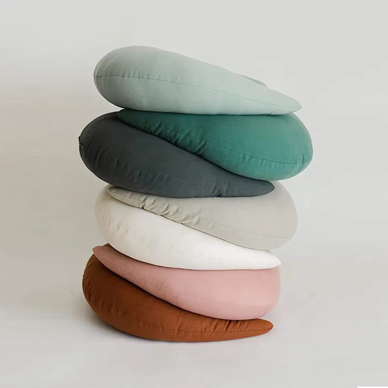 Multifunctional Organic Cotton Fiberfill Feeding Support Pillow newborn baby nursing pillows