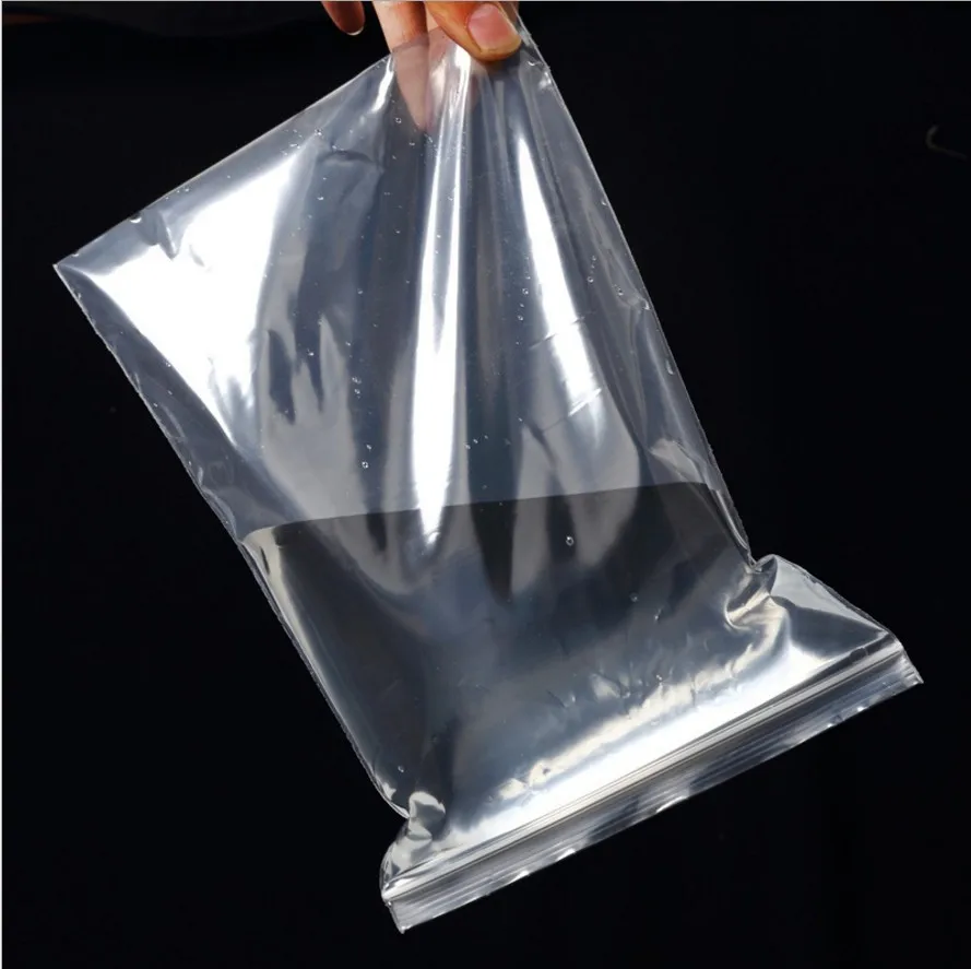 
Resealable zip lock bag plastic LDPE 20-80microns small packing bags 