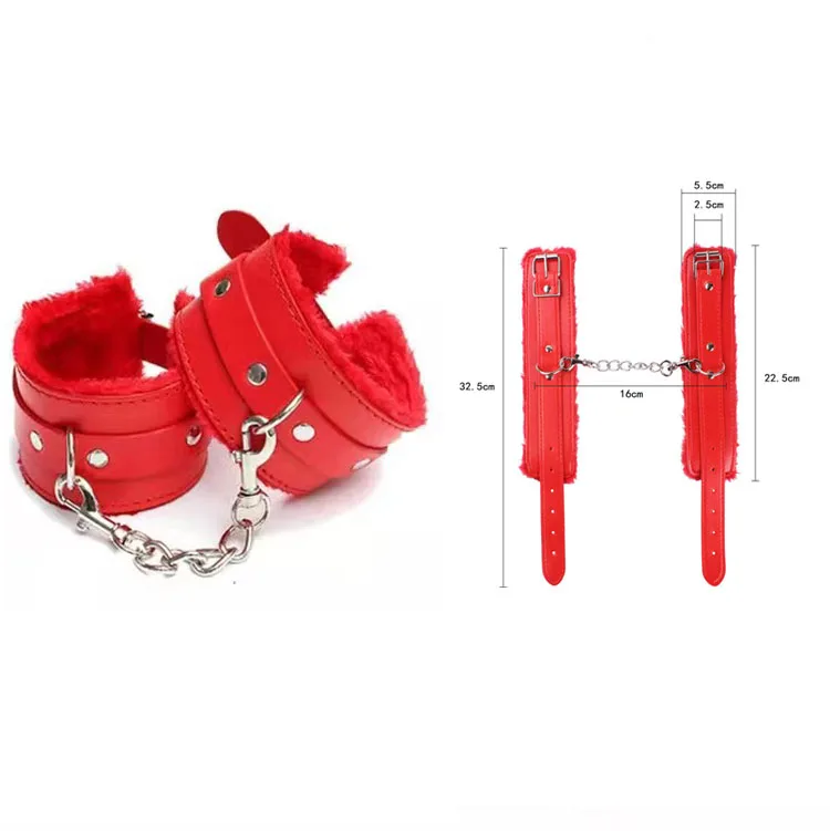 New Hot Sell Arrivals Handcuffs Ankle Cuffs Sex Game Sm Products For Unisex