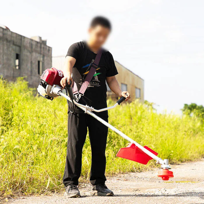 gasoline weed cutting machine farm weed removal machine