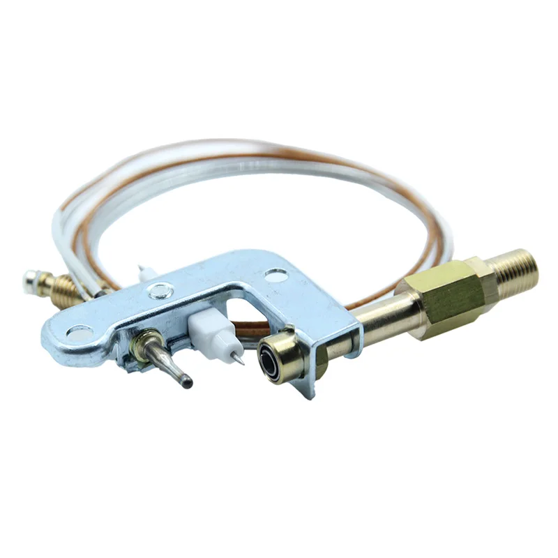 Safe universal gas pilot burner for gas cooker