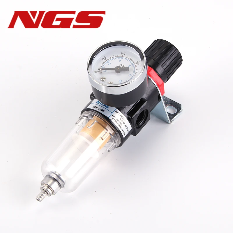 AFR/BFR Pneumatic Source Treatment Unit AFR2000 BFR3000 BFR4000 Air Filter Pressure Regulator Oil Water Separator 0.1mpa to 1mpa