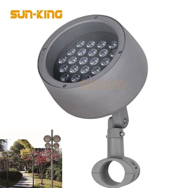 Waterproof 3000K 6000K projector exterior garden park floodlight 12W 24W 48W 54W led street landscape lamp