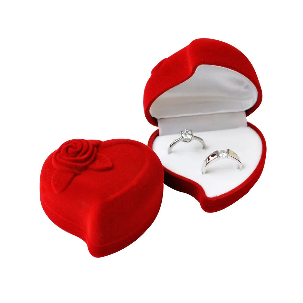 Flap design jewelry box paper with satin fabric inside wholesale
