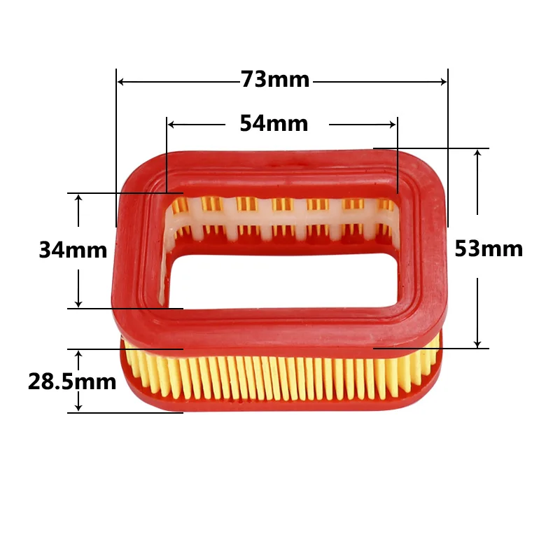 (Ready Stock)2 Stroke Air Filter For Chainsaw 5200 5800 52CC 58CC Chainsaw Air Filter 1 buyer