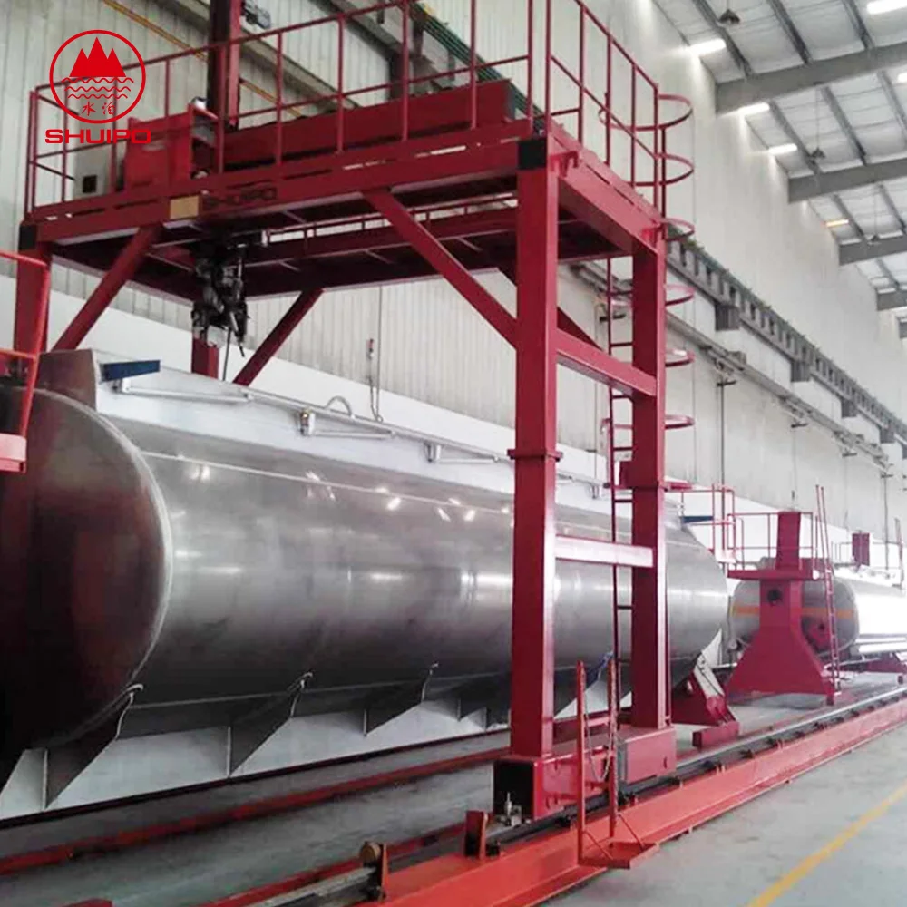 SHUIPO orbital sem robot wading machine tank trailer welding machine