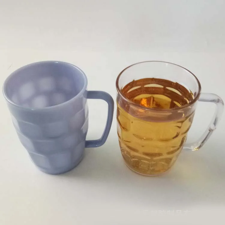 Dishwasher Safe 20 oz Plastic Beer Glasses BPA Free Dimple Stein Beer Mug for Oktoberfest Party