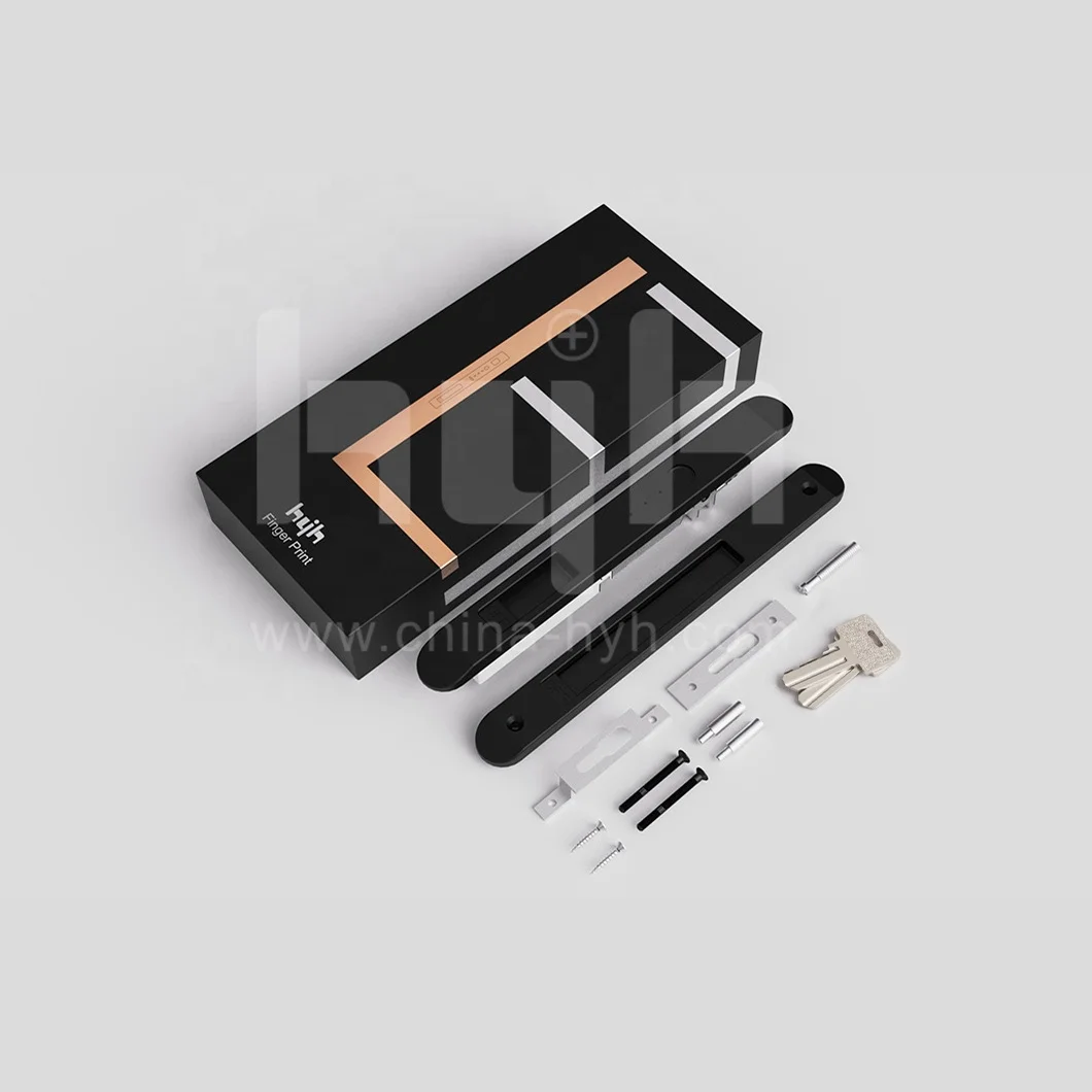 Guangdong-hyh hardware High Security Electronic Smart Fingerprint Tuya App Window and Sliding Door Smart Lock For Office