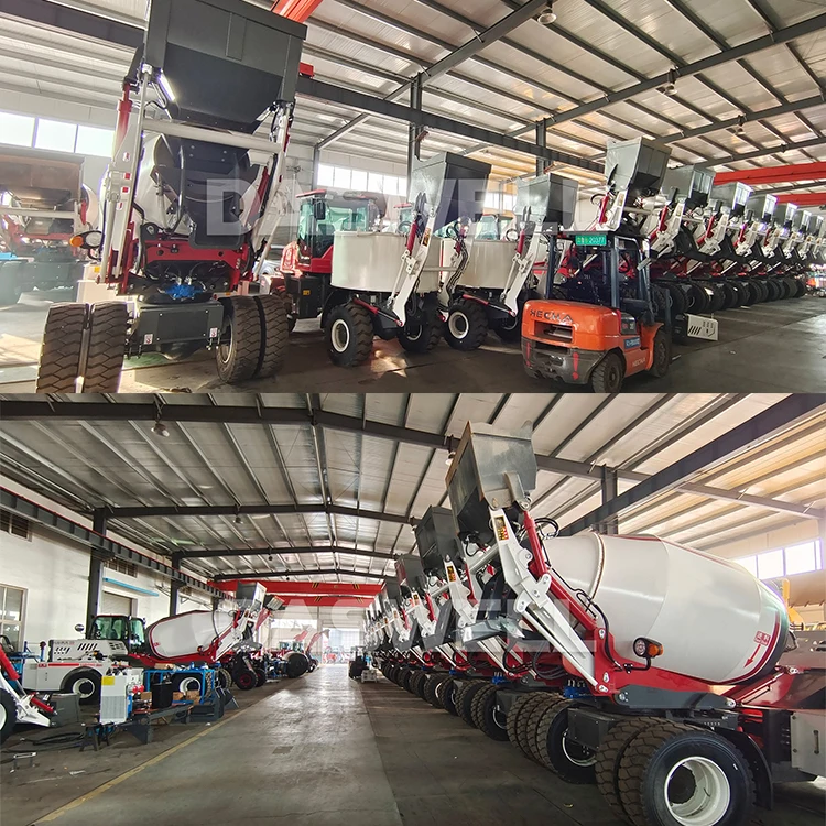 Chinese New Trend 3.5m3 Jbc 35 Self Loading Concrete Mixer Truck Price
