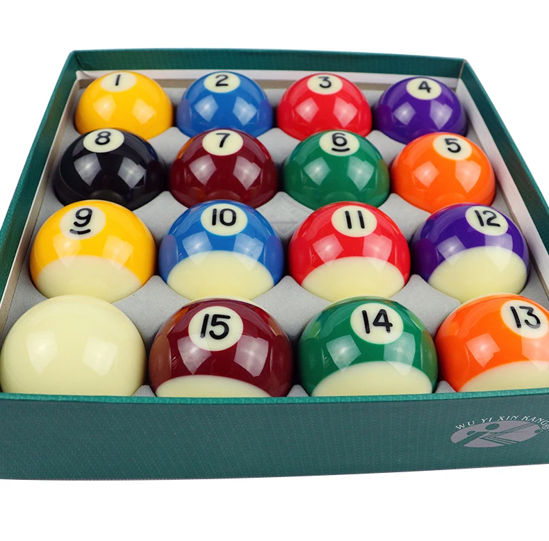 Billiard Accessories Best Quality Phenolic Resin TV 57.2mm Billiard Pool Ball Set