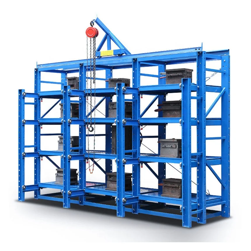 full open mould mold storage, vertical pallet lifting lifter,automation storage pallet rack