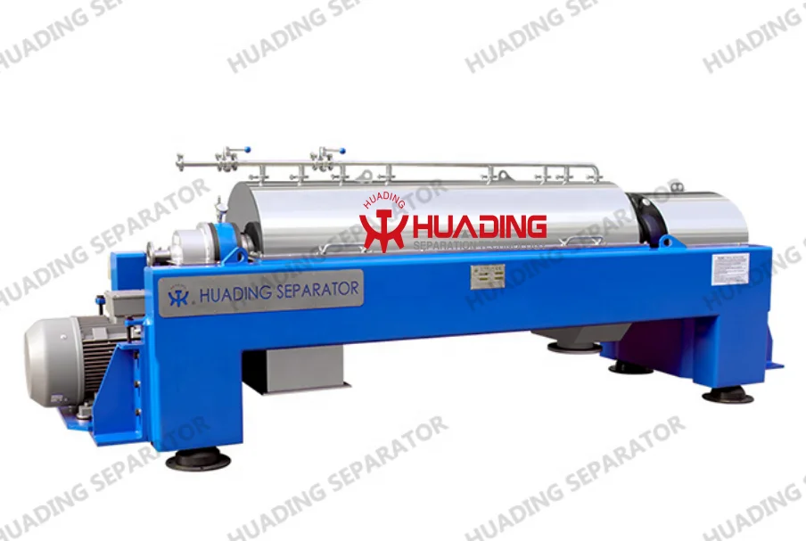 Steel plant supporting coking plant coal tar treatment three-phase decanter centrifuge