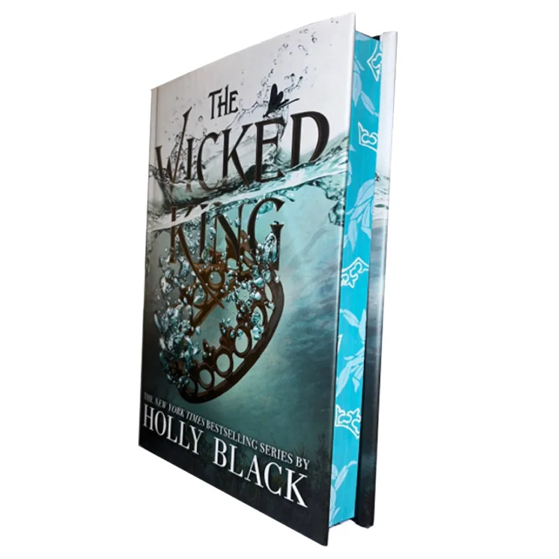 Printing Factory Custom Book Printing Services Hardcover Books with Painted Sprayed Edge Novel Book Printing