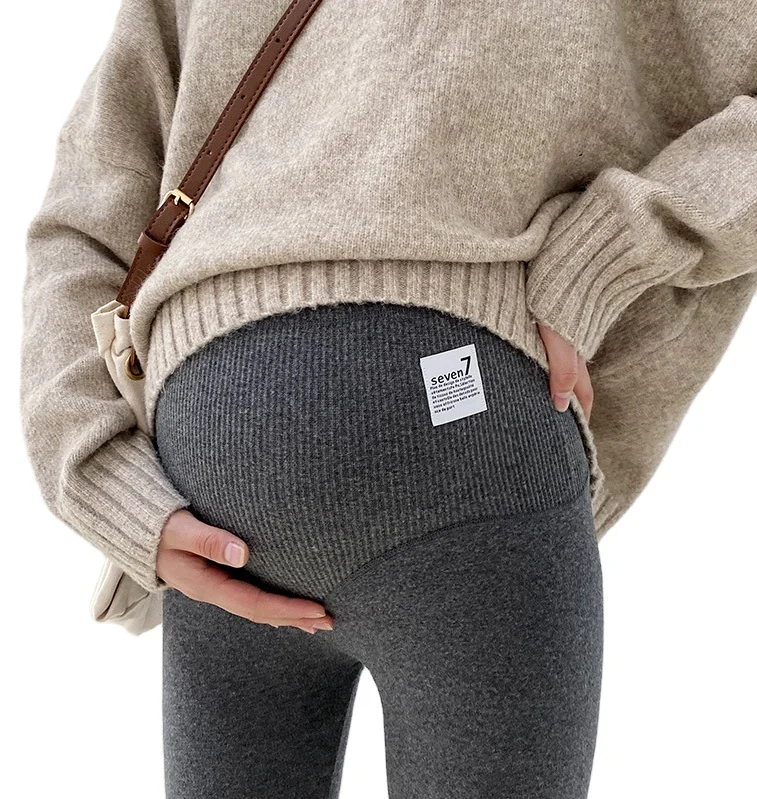 Брюки для беременных больших размеров с эластичным поясом Luxe 1016PP