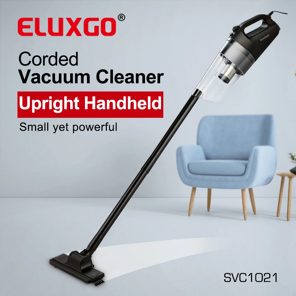 ELUXGO Handheld Cyclone Washing Machine Home Appliances Floor and Carpet Bagless Vacuum Cleaner