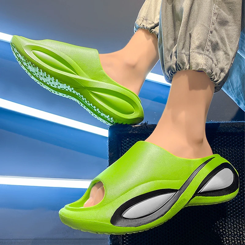 Designer Custom Eva Slides Outdoor Sport Slipper Sandal Mens Sandals Custom Logo Slides New Fashion Slide Slipper Customization