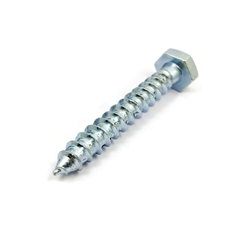 Custom Carbon Steel DIN571 Hex Head Coach Lag Wood Screw