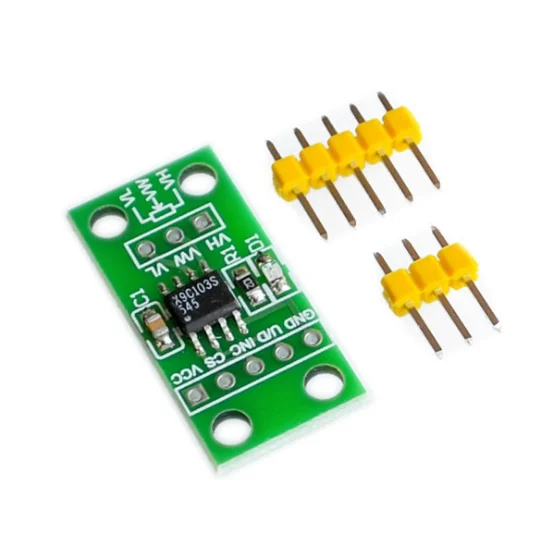 X9C103S/X9C104S digital potentiometer module 100K 100 order digital potentiometer circuit