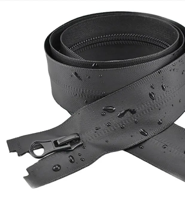 10cm-60cm Customizable New 5# Nylon Opening Tpu Open-end Waterproof Zipper