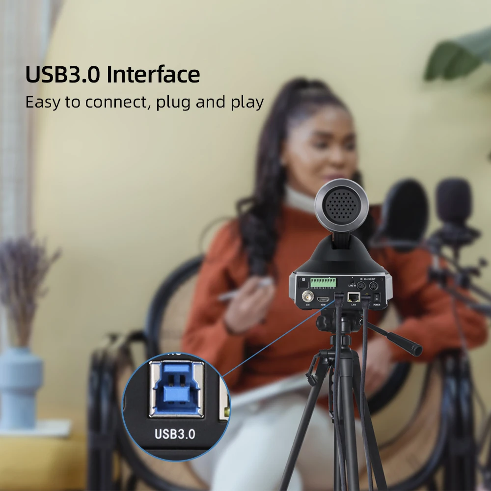 Wholesale 20X Zoom IP HD MI SDI PTZ Optics Camera 1080P Video Conference Camera for Live streaming