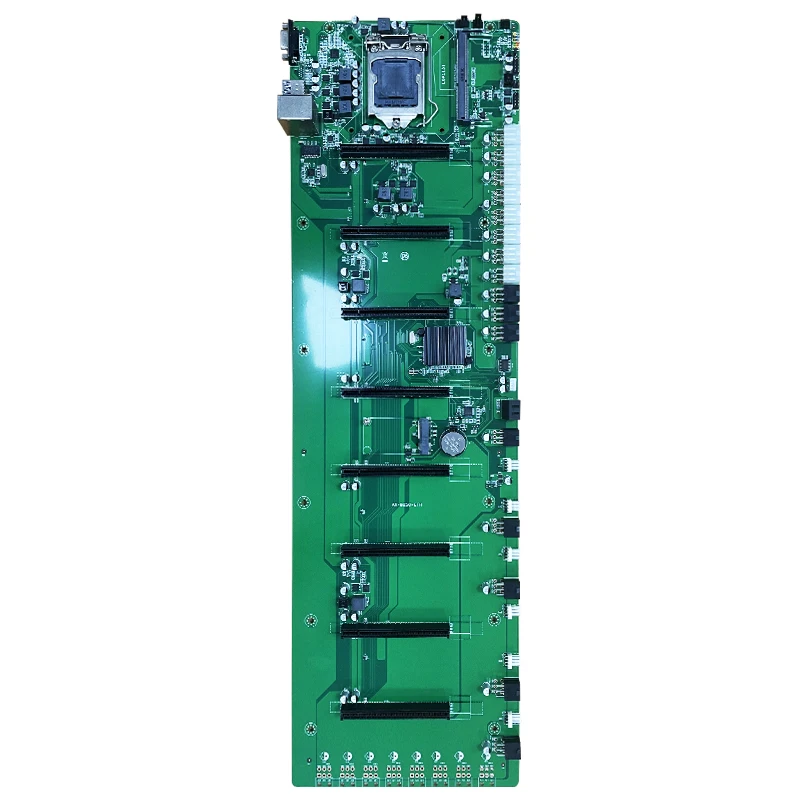 2021 Высокая Скидка 8GPU материнская плата B250/B85/B75/847 с 8 PCIE X16 X1 GPU Слоты LGA1151