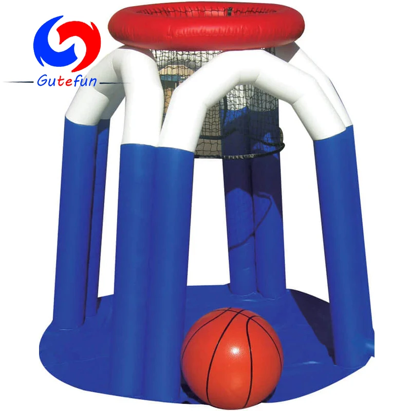 big size huge airtight monster inflatable basketball hoop for basketball school shootout competition
