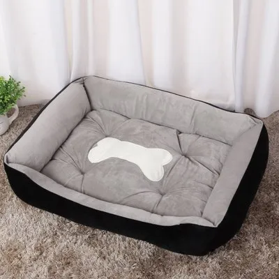 Thickened warm winter cotton golden retriever Labrador big dog bed deep sleep comfortable pet mat dog mattress