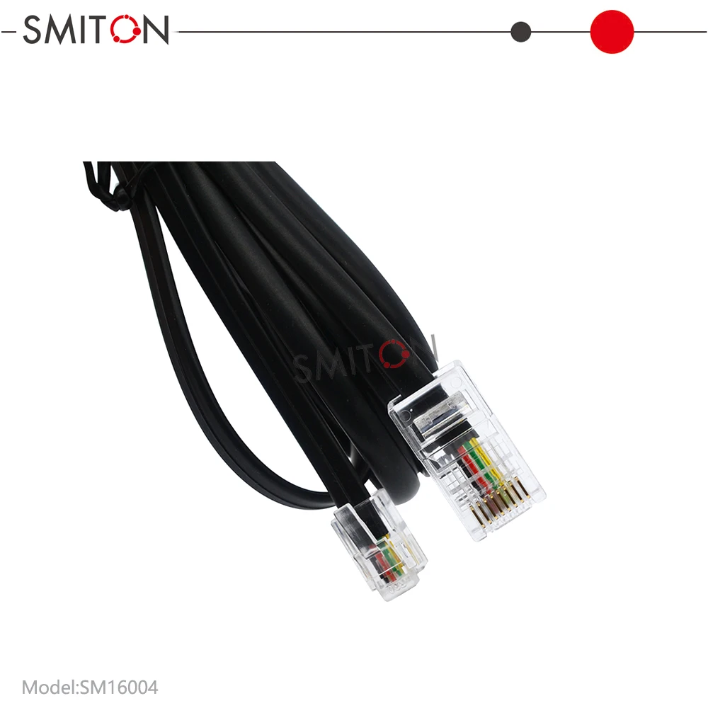 4P4C - 8P4C Modular Telephone Extension Cord