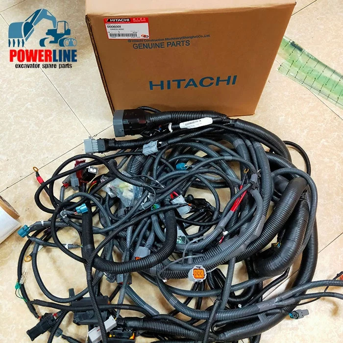 Original New Genuine Wire Harness  0006001  for Hitachi ZX200-3 ZX210H-3 ZX240-3  Spare  Parts