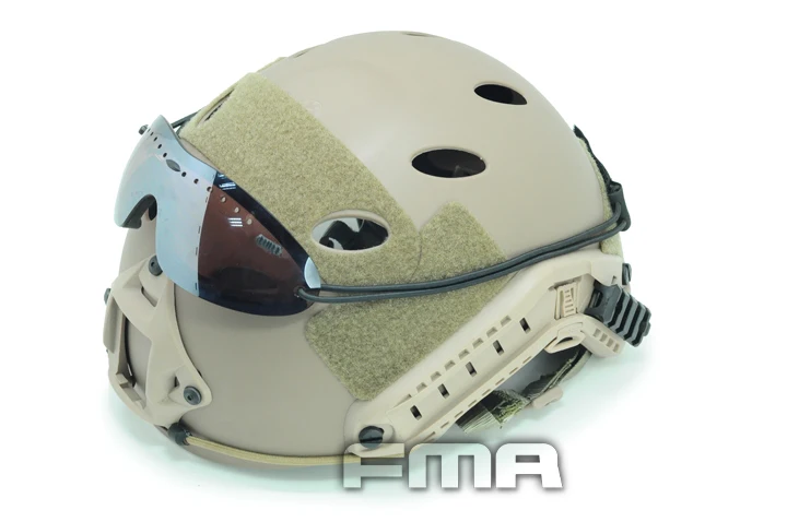 FMA Goggle Bungee Velcroes Quick Strap Kit Dust And Fog Proof Tactical Helmet Accessories Goggles Accessories TB793