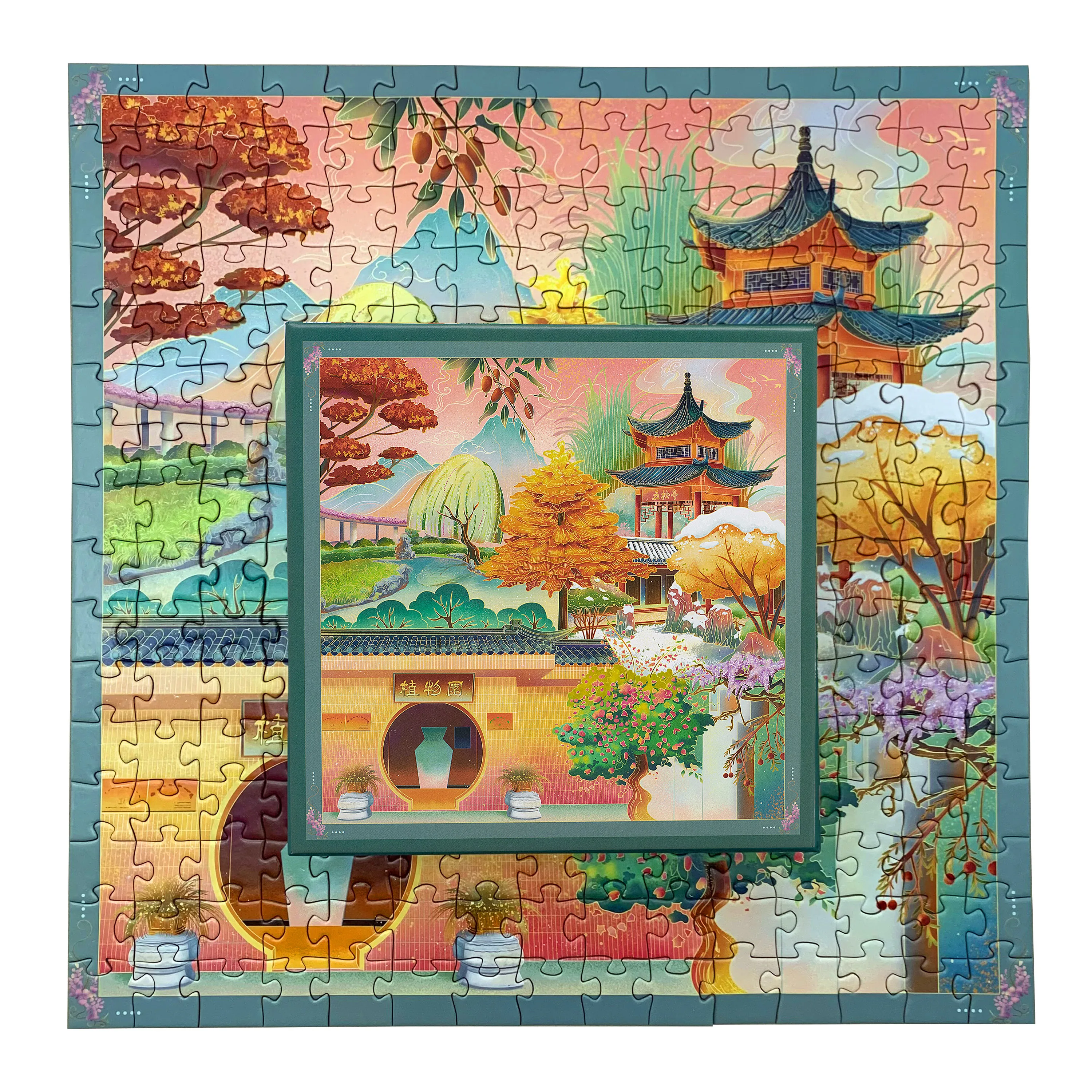 Best Selling 1000 Pieces Jigsaw Puzzles  240 Piece Jigsaw Puzzles For Adults Spelling Game Educational Toy  Dongguan