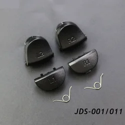 Black Replace Buttons R1 L1 R2 L2 Triggers Button with 2 Spring For PS4 Pro Slim Controller Game Accessaries