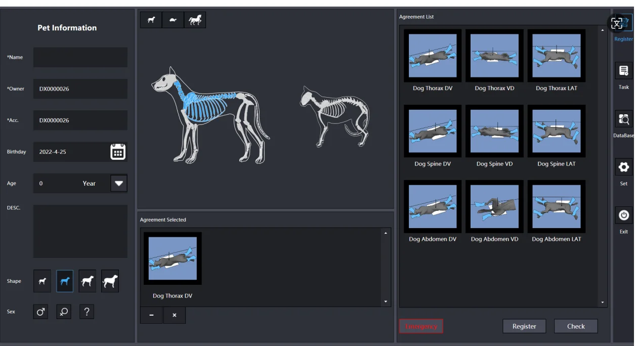 Higher Quality imaging technology digital wireless x-ray flat panel detector flat x ray panel for hospital use