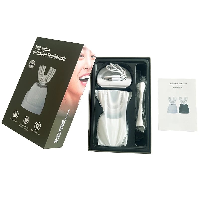 New World Premiere Customised 360 Nylon Toothbrush U Type Automatic Electric Toothbrush Adult Electric Sonic Toothbrush