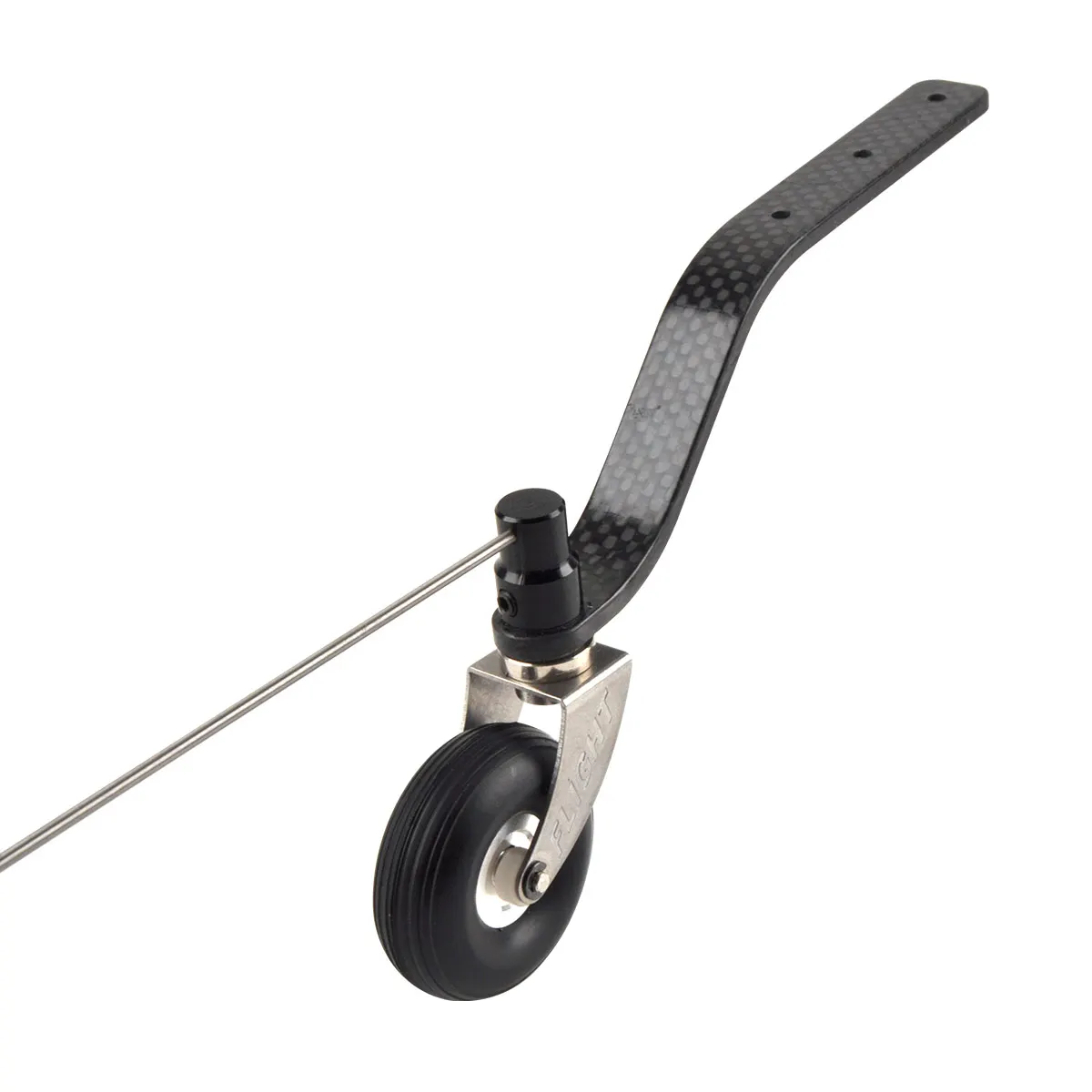 ZYHOBBY Carbon Fiber Tail Landing Gear with Wheel 30CC 50CC 100CC 150CC for RC Fix Wing Model Airplane