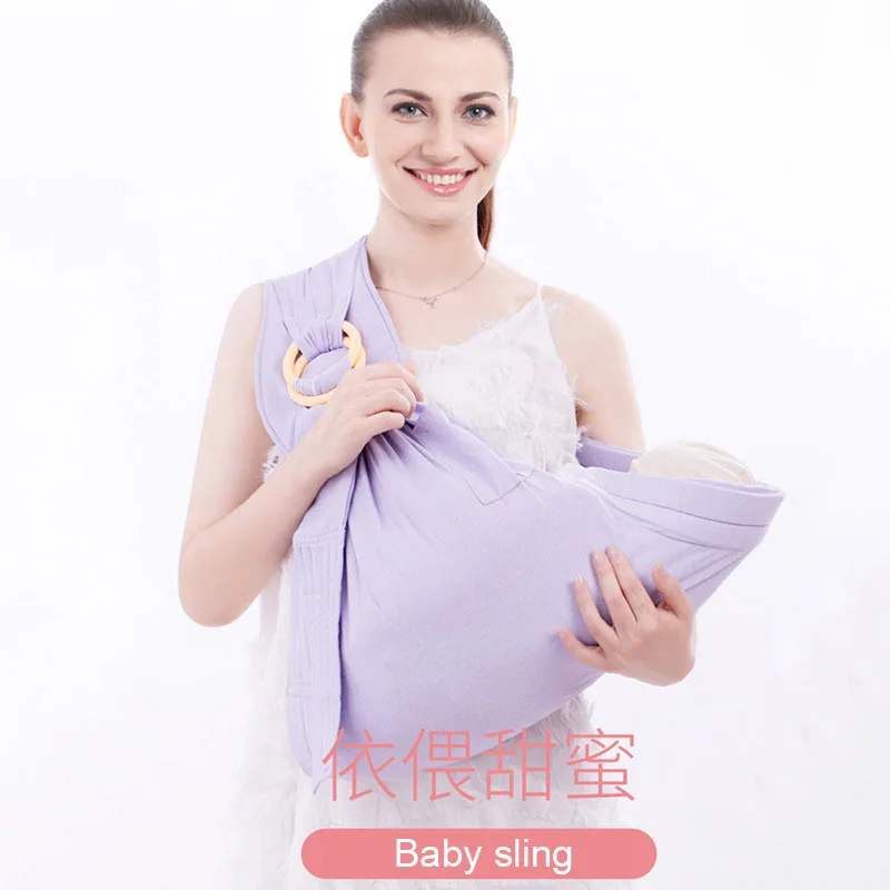 Soft material 360 ergonomic for newborn sling  with hood wrap baby carrier