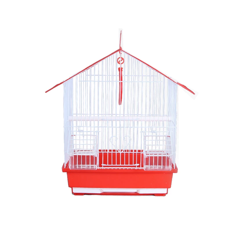 Wholesale Bird Parrot Canary Cage Simple Iron Wire Metal Breeding Cage Large Bird Nest jaulas para pajaros