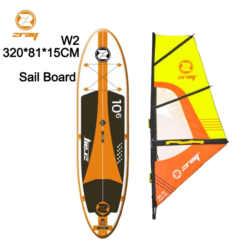 windsail inflatable SUP board surfboard stand up paddle board surf 3m2 wind driven sail board